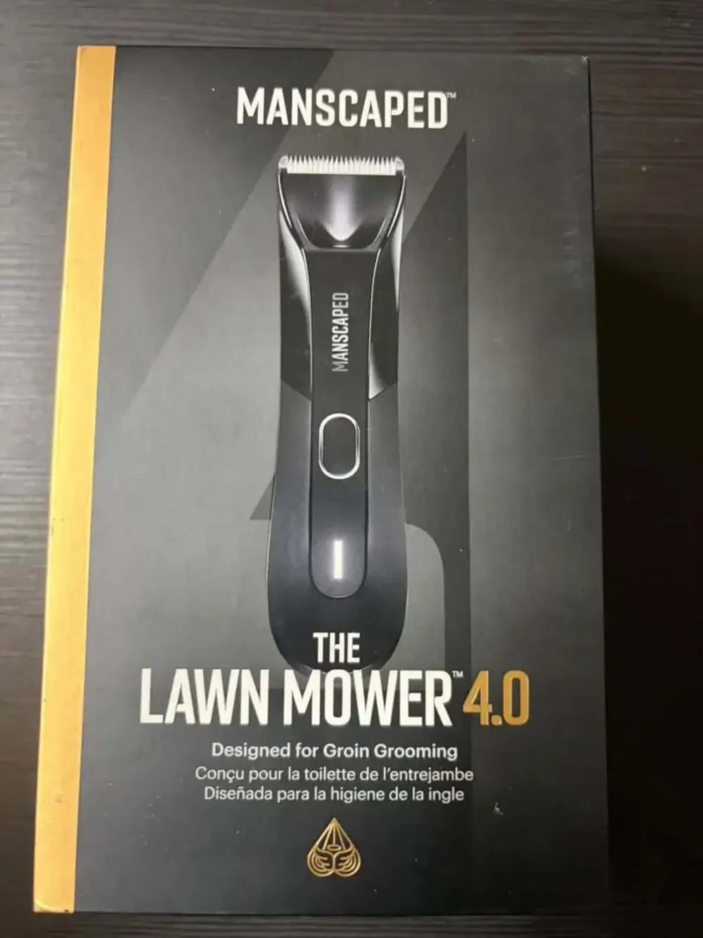 Manscaped The Lawn Mower 4.0 Electric Trimmer in Black (Sealed)